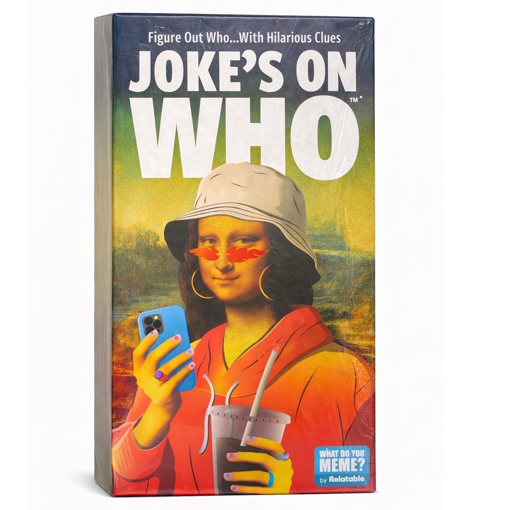 Joke's On Who Party Game‎ by Relatable What Do You Meme Snarky Trivia Board Game
